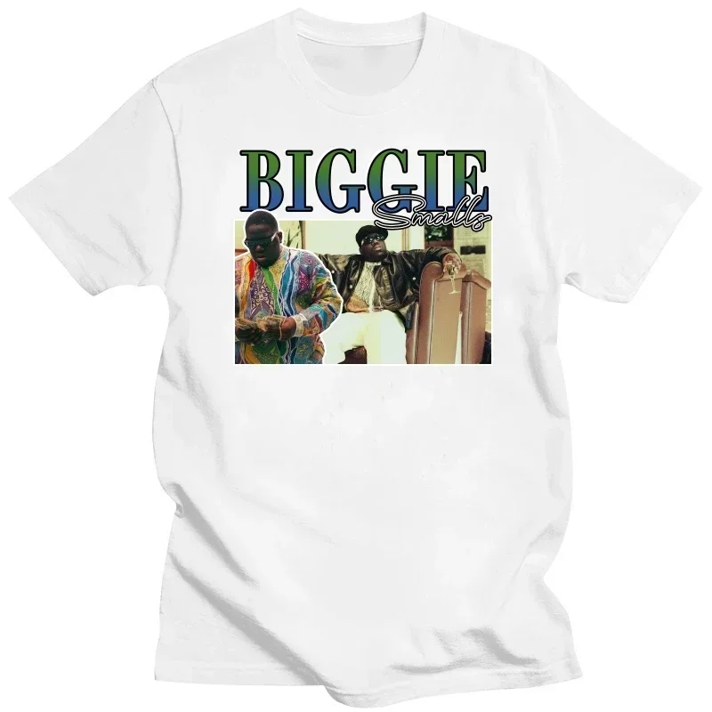 Винтажная Футболка Biggie новая модель тяжелая толстовка с изображением боевого