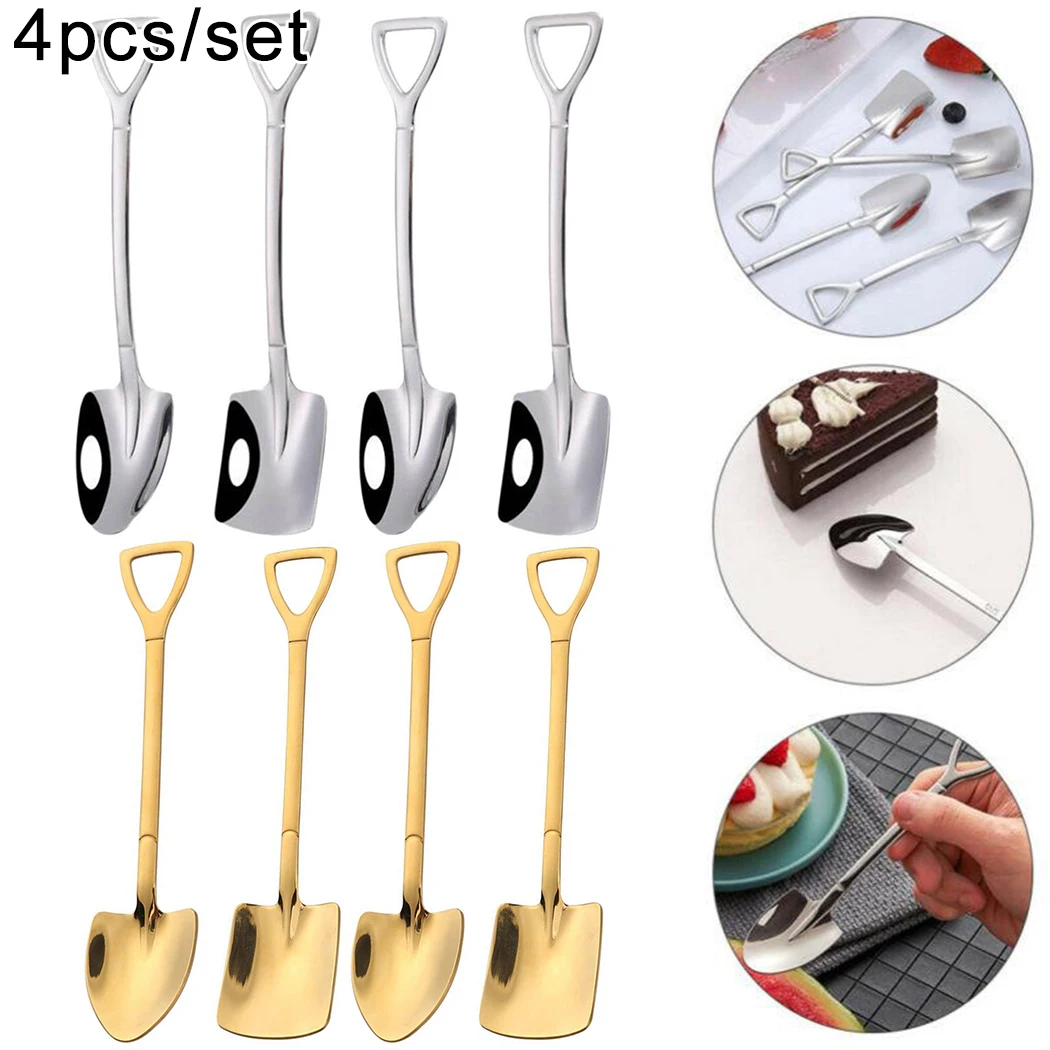 4Pcs Spoons Coffee Decor Drinking Gadget Ice Cream Kit Kitchen Restaurant Set Shovel Soup Stainless Steel Supply
4Pcs Spoons Coffee Decor Drinking Gadget Ice Cream Kit Kitchen Restaurant Set Shovel Soup Stainless Steel Supply