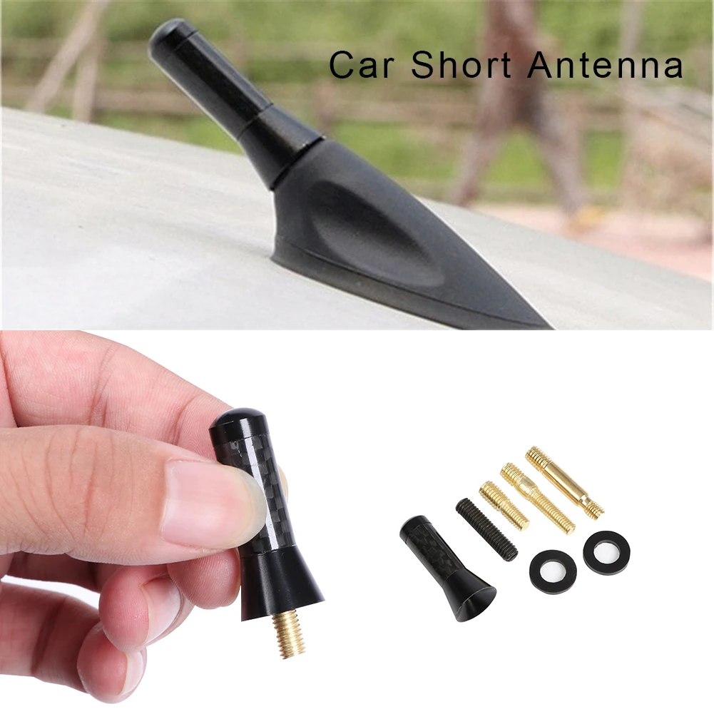 Car Short Antenna Aluminum Black 1.4" Shortest Carbon Fiber Vehicle Car Radio Antenna Aerial Universal Replacement
Car Short Antenna Aluminum Black 1.4" Shortest Carbon Fiber Vehicle Car Radio Antenna Aerial Universal Replacement