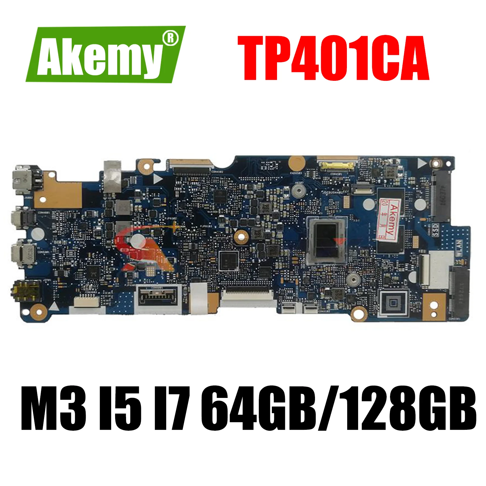 TP401CA материнская плата для ноутбука w/M3-7Y30 I5-7Y54 I7-7Y7 5 CPU 64GB 128G SSD для ASUS VivoBook 14 TP401C TP401CAE Материнская плата ноутбука
TP401CA материнская плата для ноутбука w/M3-7Y30 I5-7Y54 I7-7Y7 5 CPU 64GB 128G SSD для ASUS VivoBook 14 TP401C TP401CAE Материнская плата ноутбука