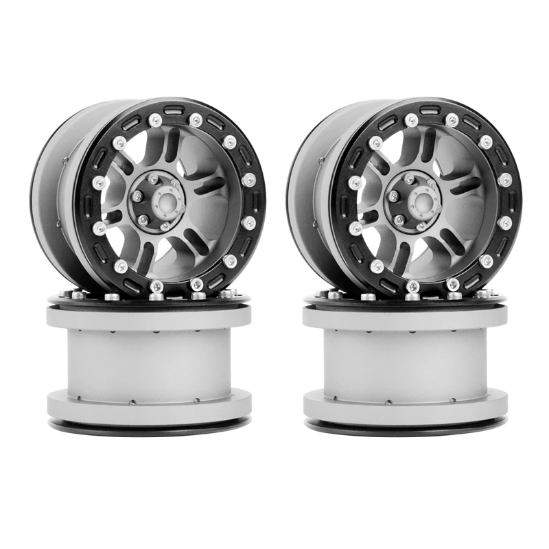 4PCS Metal 2.2Inch Beadlock Wheel Rims Hub for 1/10 RC Crawler Car Axial SCX10 RR10 Wraith Capra Traxxas TRX4 Parts
4PCS Metal 2.2Inch Beadlock Wheel Rims Hub for 1/10 RC Crawler Car Axial SCX10 RR10 Wraith Capra Traxxas TRX4 Parts