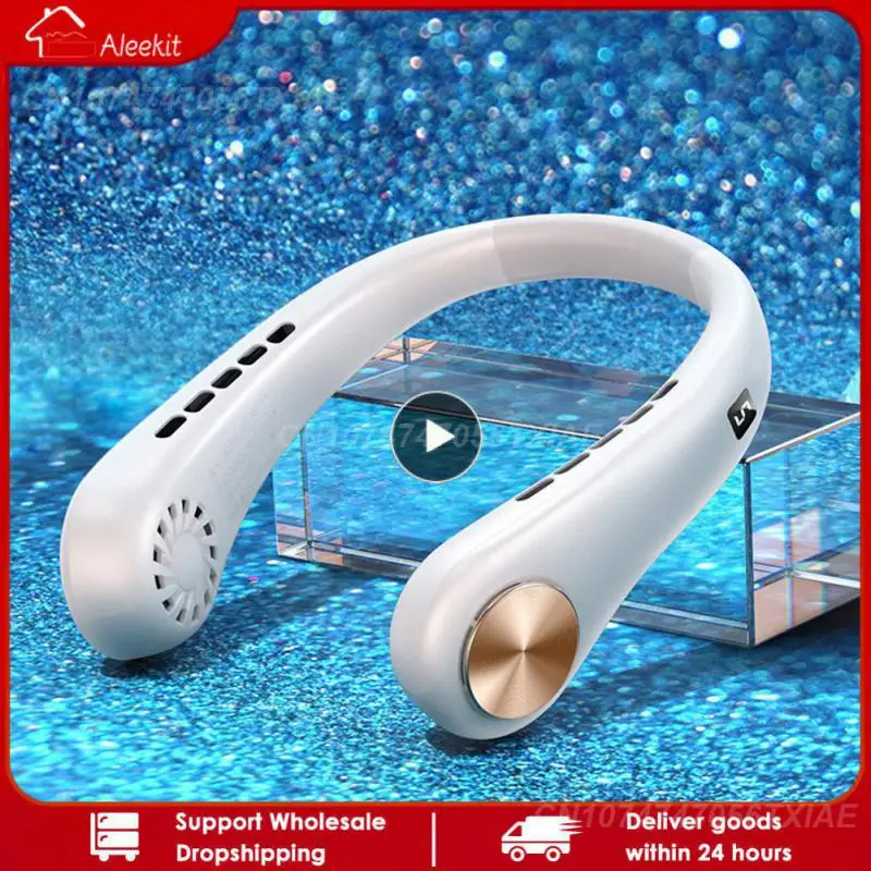 Usb Charging Air Conditioning Hanging Neck Fans Portable 5-speed Adjustable Digital Display Neck Fan Leafless Hanging Neck Fan
Usb Charging Air Conditioning Hanging Neck Fans Portable 5-speed Adjustable Digital Display Neck Fan Leafless Hanging Neck Fan