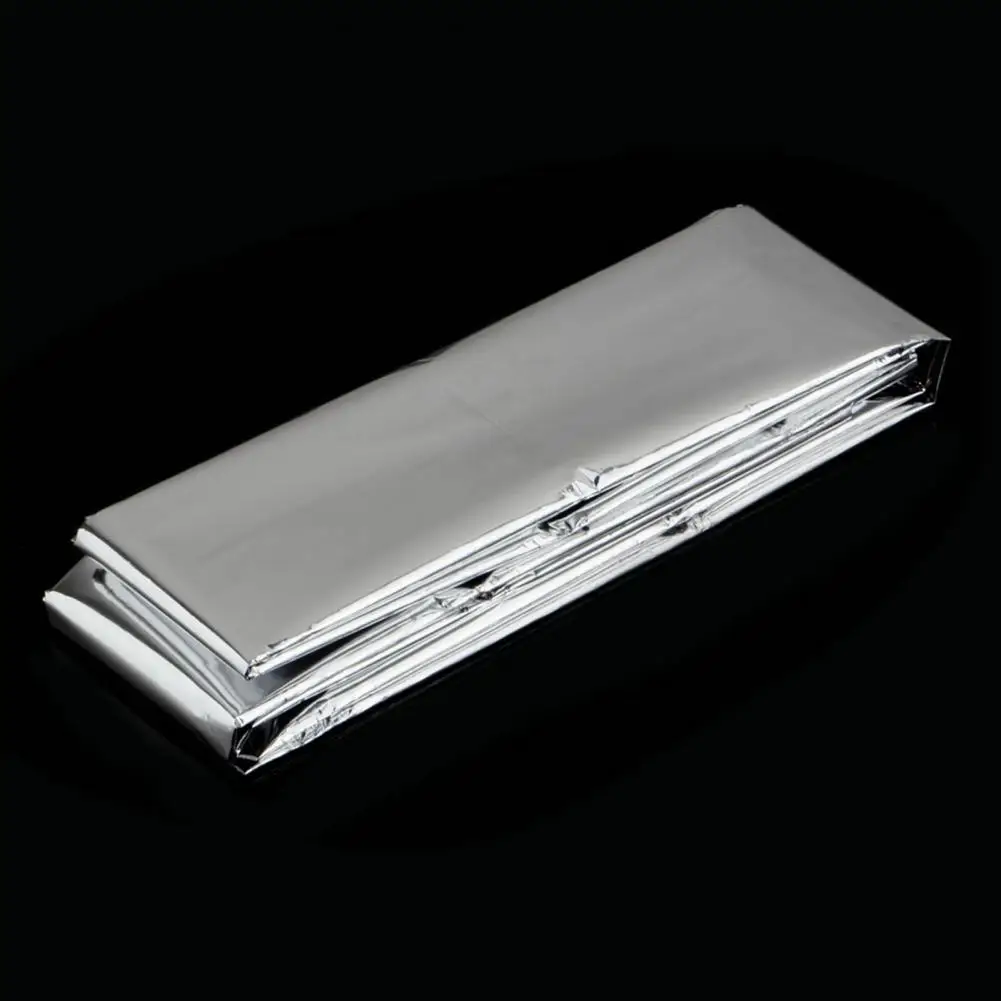 Universal Emergency Blanket Disposable Windproof Mylar Survival Blanket Insulating Blanket Survival Blanket
Universal Emergency Blanket Disposable Windproof Mylar Survival Blanket Insulating Blanket Survival Blanket