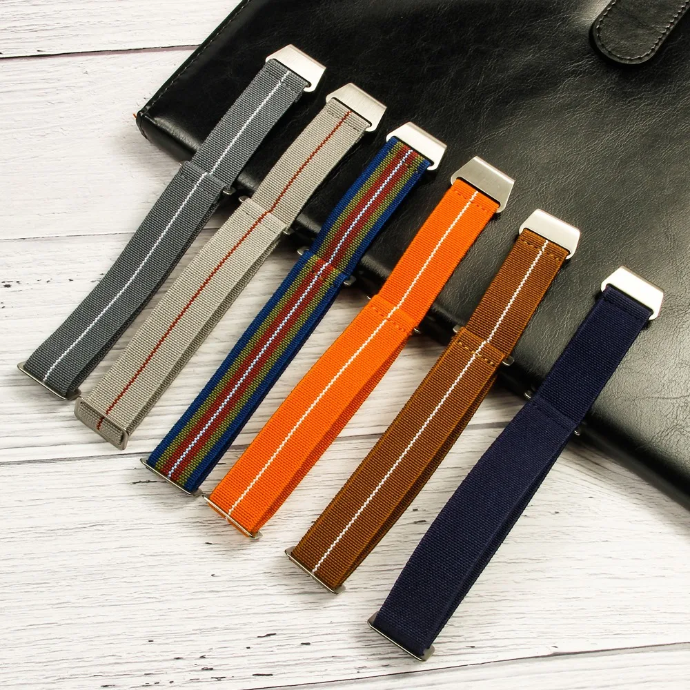 NATO Parachute Watch Strap Elastic Nylon Band for Seiko for Rolex Water Ghost for Tudor Watch Bracelet 18mm 20mm 22mm Width
NATO Parachute Watch Strap Elastic Nylon Band for Seiko for Rolex Water Ghost for Tudor Watch Bracelet 18mm 20mm 22mm Width