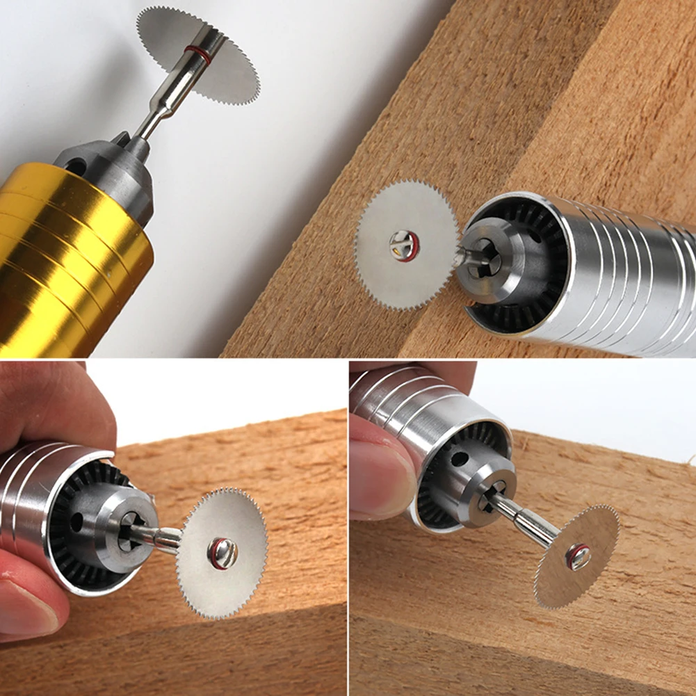 5pcs Small Saw Blade Stainless Steel Cutting Disc 16/18/22/25/32mm With Mandrel For Plastic Wood Walnut PVC Pipe Power Tool
5pcs Small Saw Blade Stainless Steel Cutting Disc 16/18/22/25/32mm With Mandrel For Plastic Wood Walnut PVC Pipe Power Tool