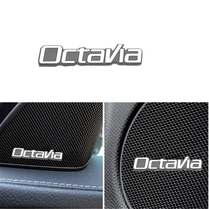 3D Car Styling Sticker Aluminum Emblem interior Speaker audio Badge for Skoda Octavia A5 A7 Fabia Superb
3D Car Styling Sticker Aluminum Emblem interior Speaker audio Badge for Skoda Octavia A5 A7 Fabia Superb
