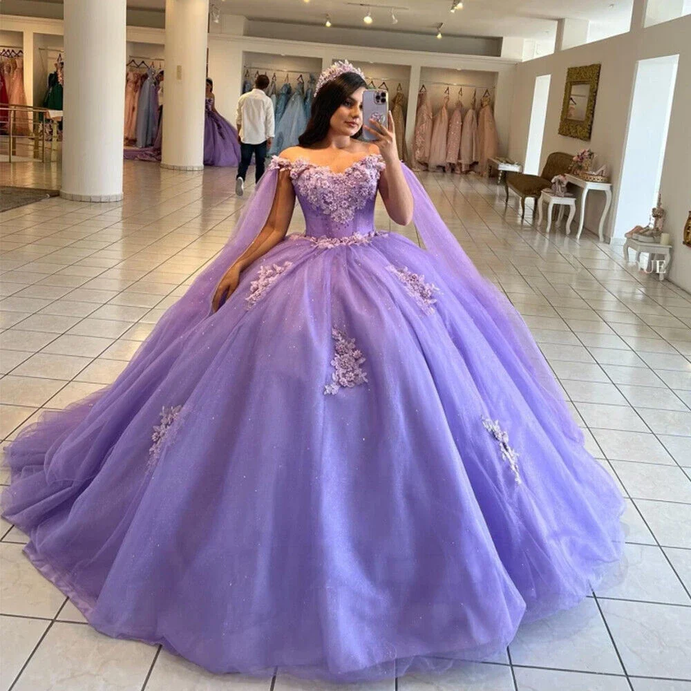 ANGELSBRIDEP сиреневое Лавандовое платье принцессы Quinceanera с накидкой Пышное на шнуровке милое 15 платье для выпускного вечера платья
ANGELSBRIDEP сиреневое Лавандовое платье принцессы Quinceanera с накидкой Пышное на шнуровке милое 15 платье для выпускного вечера платья