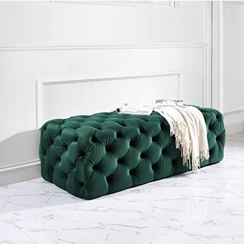 Rectangular Sofa Stool Home Light Luxury Living Room Sofa Bedroom Foot Bed End Stool Wear Shoes Change Shoes Nordic Bench
Rectangular Sofa Stool Home Light Luxury Living Room Sofa Bedroom Foot Bed End Stool Wear Shoes Change Shoes Nordic Bench