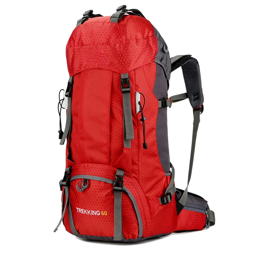 60L Outdoor Mountaineering Bag Tourist Backpacks Waterproof Lightweight Sport Bag Climbing Travelling With Rain Cover Men Women
60L Outdoor Mountaineering Bag Tourist Backpacks Waterproof Lightweight Sport Bag Climbing Travelling With Rain Cover Men Women