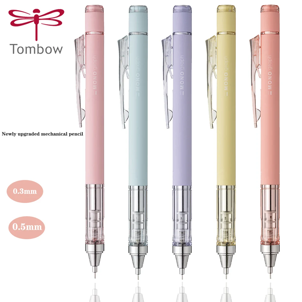 Japan Tombow Mono Mechanical Pencil Smoked Macaron Limited Student Stationery Cute School Supplies 0.3/0.5mm
Japan Tombow Mono Mechanical Pencil Smoked Macaron Limited Student Stationery Cute School Supplies 0.3/0.5mm