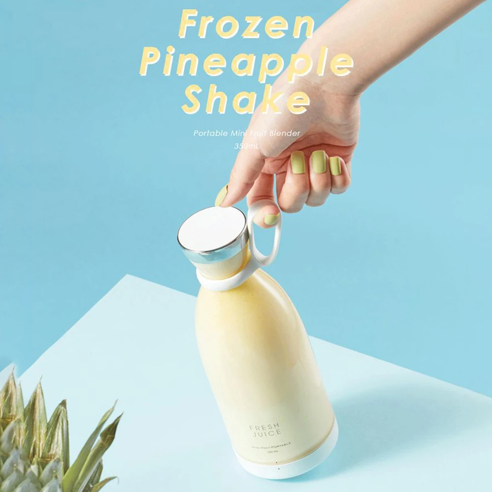 Portable Electric Juicer USB Charging 350ml Lemon Orange Blender Mini Home Juicing Cup Squeezer Smoothie Juice Maker Machine
Portable Electric Juicer USB Charging 350ml Lemon Orange Blender Mini Home Juicing Cup Squeezer Smoothie Juice Maker Machine