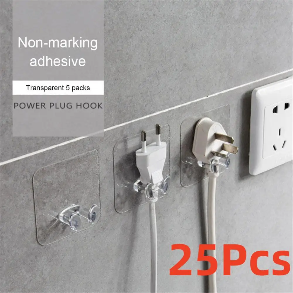 1/10/25 Pcs Storage Hook Punch-free Wall Power Plug Socket Holder Kitchen Hook Stealth Wall Hanging Self-Adhesive Bathroom
1/10/25 Pcs Storage Hook Punch-free Wall Power Plug Socket Holder Kitchen Hook Stealth Wall Hanging Self-Adhesive Bathroom