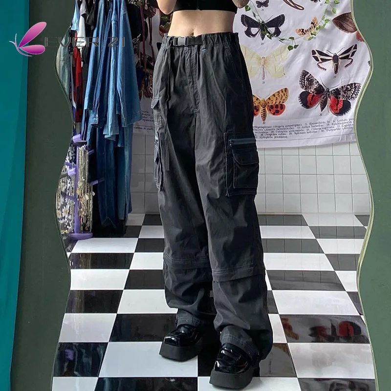 E-girl Casual Loose Hippie Straight Denim Pants Y2k Low Waist Baggy Mom Jeans Woman Pockets Patchwork Streetwear Cargo Pants
E-girl Casual Loose Hippie Straight Denim Pants Y2k Low Waist Baggy Mom Jeans Woman Pockets Patchwork Streetwear Cargo Pants