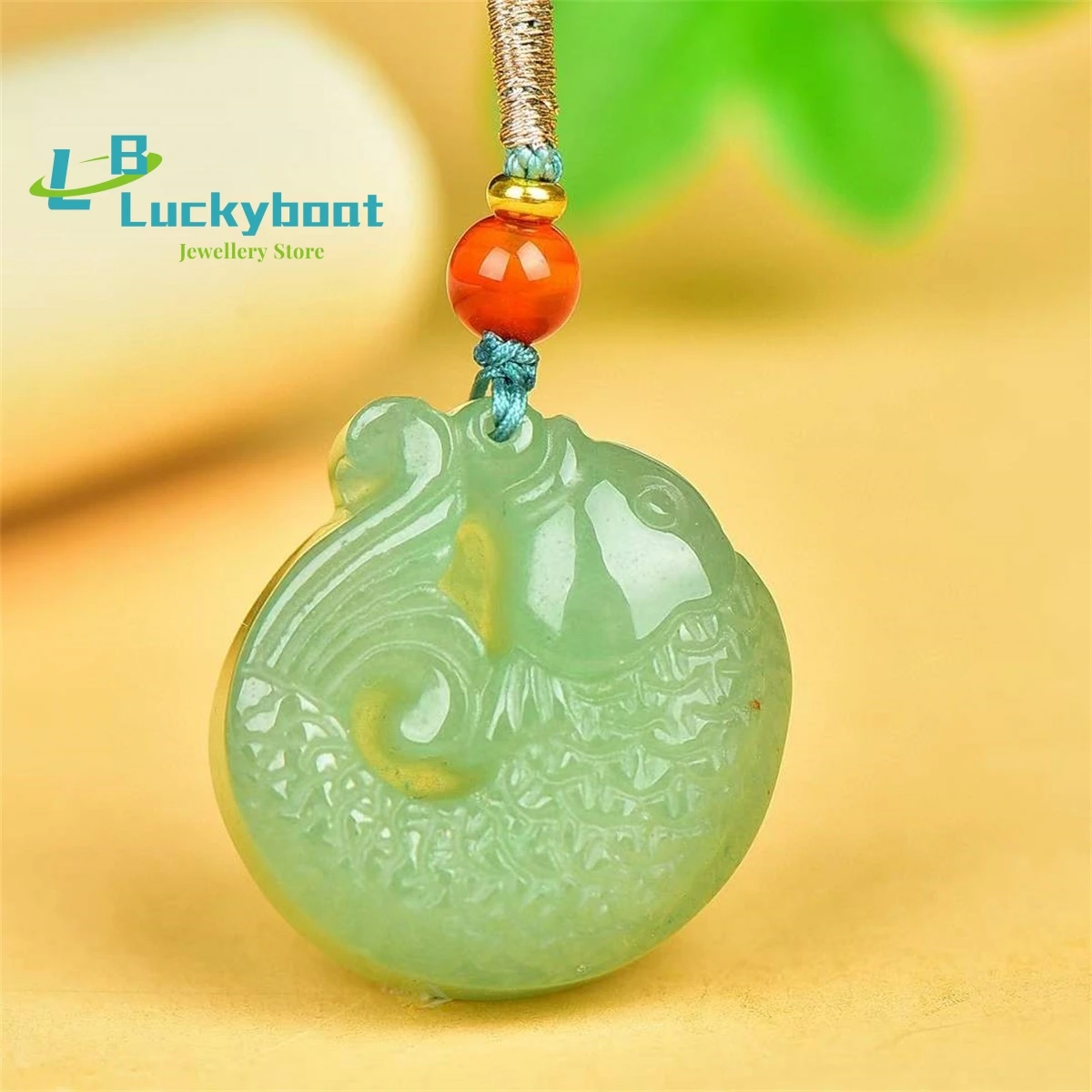 Natural Dongling Jade Auspicious Fish Simple and Generous Personality Exquisite Fashion Versatile for Men and Women
Natural Dongling Jade Auspicious Fish Simple and Generous Personality Exquisite Fashion Versatile for Men and Women