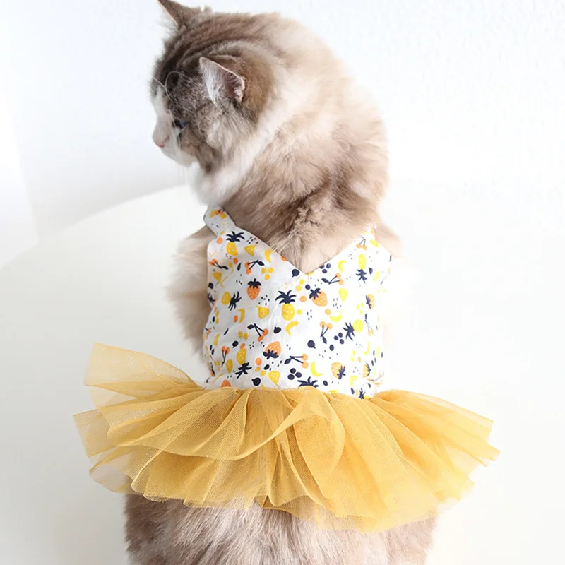 V Neck Print Pet Dogs Dresses Elastic Band Summer Puppy Overall Veil Skirt Elegant Animal Party Wear Cats Vest Dress Wholesale
V Neck Print Pet Dogs Dresses Elastic Band Summer Puppy Overall Veil Skirt Elegant Animal Party Wear Cats Vest Dress Wholesale