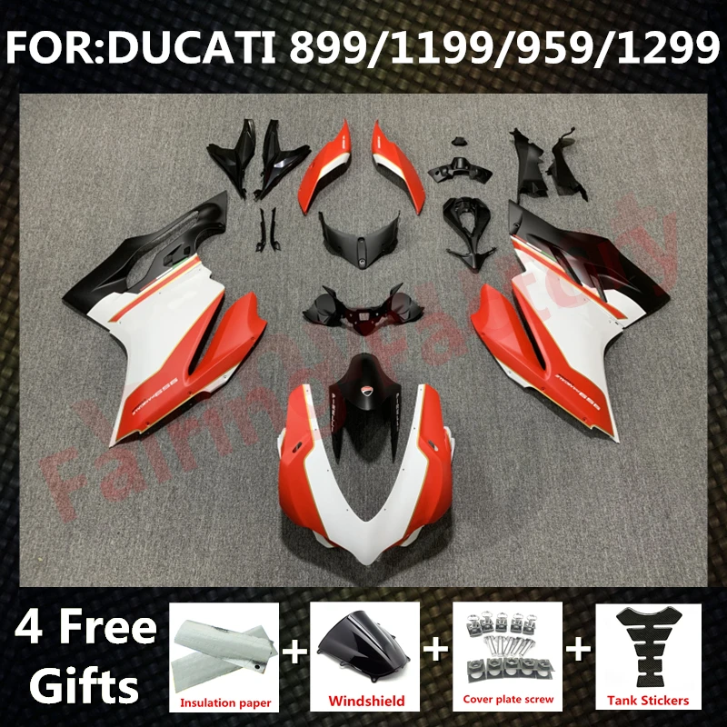 Motorcycle Fairings Kit Fit for Ducati 899 1199 2012 2013 2014 Panigale 959 1299 2015 2016 2017 2018 full Fairing set red white
Motorcycle Fairings Kit Fit for Ducati 899 1199 2012 2013 2014 Panigale 959 1299 2015 2016 2017 2018 full Fairing set red white