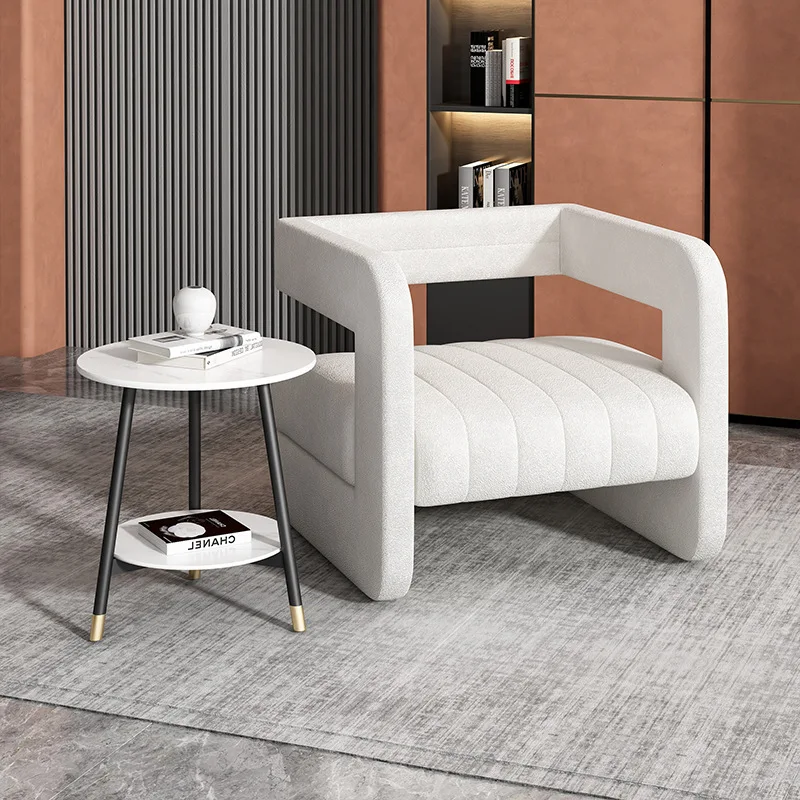 Nordic light luxury single sofa chair modern minimalist designer lounge chair negotiating lamb wool lazy sofa
Nordic light luxury single sofa chair modern minimalist designer lounge chair negotiating lamb wool lazy sofa