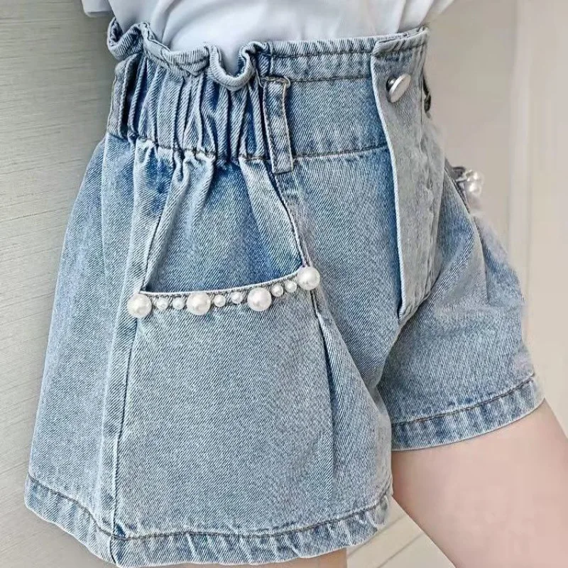 Летние хлопковые джинсовые шорты для девочек, новая Корейская версия, Свободные повседневные популярные брюки с высокой талией, брюки для больших мальчиков и девочек, подходят для реальных девушек
Летние хлопковые джинсовые шорты для девочек, новая Корейская версия, Свободные повседневные популярные брюки с высокой талией, брюки для больших мальчиков и девочек, подходят для реальных девушек