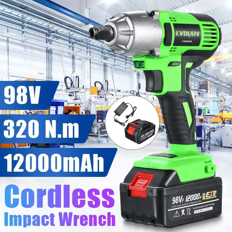 688VF Brushless Electric Impact Wrench 1/2 Sokect Cordless Wrench Screwdriver Rechargeable for Makita 18V Battery Power Tools
688VF Brushless Electric Impact Wrench 1/2 Sokect Cordless Wrench Screwdriver Rechargeable for Makita 18V Battery Power Tools