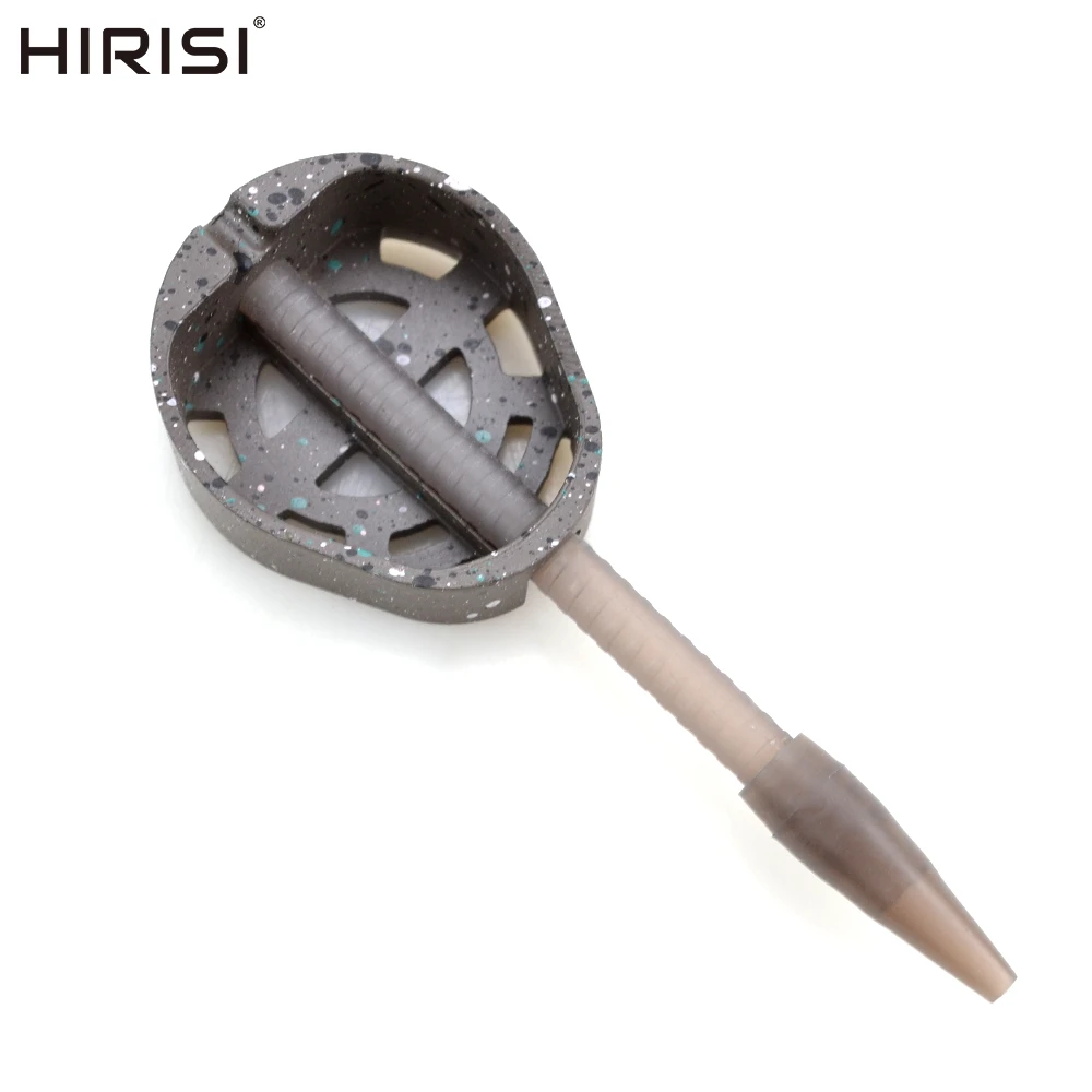 Hirisi 5pcs Carp Fishing Method Feeder Cage 25g/35g Alloy Fishing Method Feeder Mold Fishing Tackle Accessories 
Hirisi 5pcs Carp Fishing Method Feeder Cage 25g/35g Alloy Fishing Method Feeder Mold Fishing Tackle Accessories