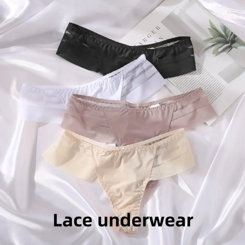 Sexy Panties For Women Transparent Satin Seamless Stripe Purity One Piece Ladies Intimate Clothes Fancy UnderwearTransparent
Sexy Panties For Women Transparent Satin Seamless Stripe Purity One Piece Ladies Intimate Clothes Fancy UnderwearTransparent