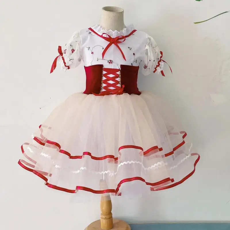 Giselle Ballet Dress Professional Romantic Ballet Costume Children Girl Long Ballet Skirt Wine Red Classical Ballet Tutu Girls
Giselle Ballet Dress Professional Romantic Ballet Costume Children Girl Long Ballet Skirt Wine Red Classical Ballet Tutu Girls