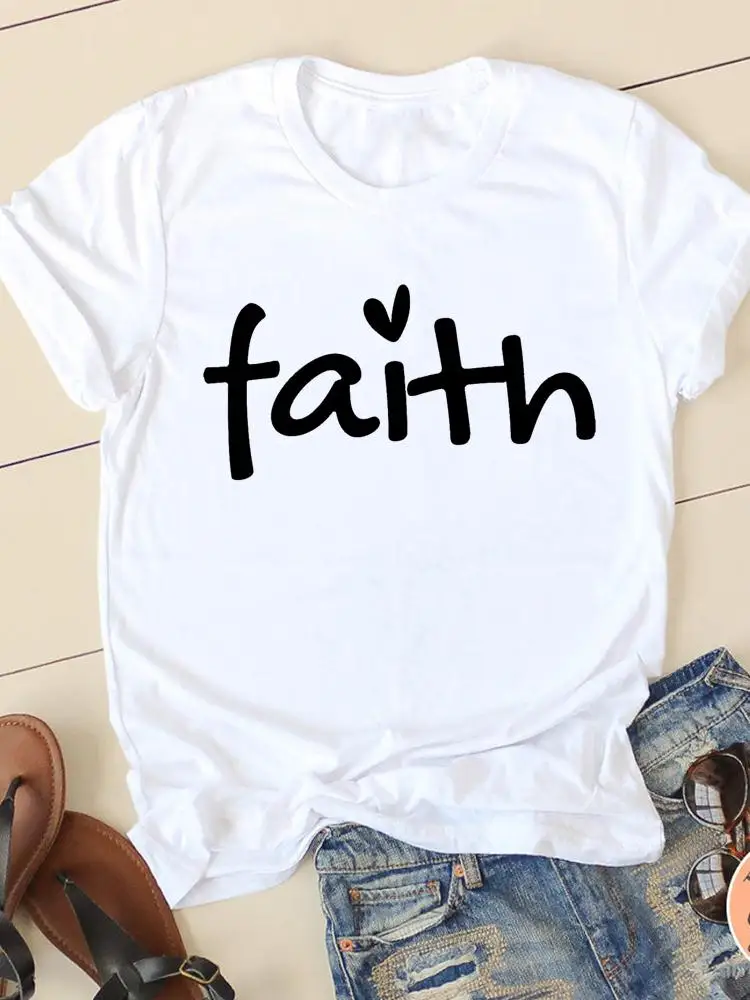 Clothing Short Sleeve Ladies Casual Women Graphic Tee Love Sweet 2022 Faith Style Summer Spring T-shirts Female T Shirt Clothes
Clothing Short Sleeve Ladies Casual Women Graphic Tee Love Sweet 2022 Faith Style Summer Spring T-shirts Female T Shirt Clothes