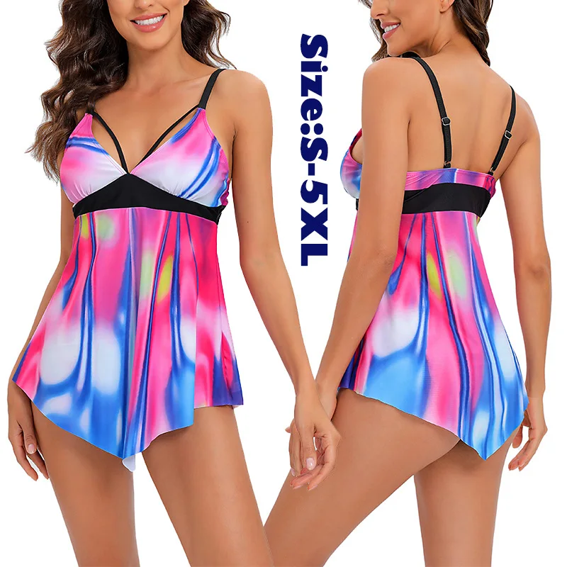 S-5XL New Sexy Swimwear 2022 Bikinis Large Size Suspenders Split Swimsuit Skirt Women
S-5XL New Sexy Swimwear 2022 Bikinis Large Size Suspenders Split Swimsuit Skirt Women