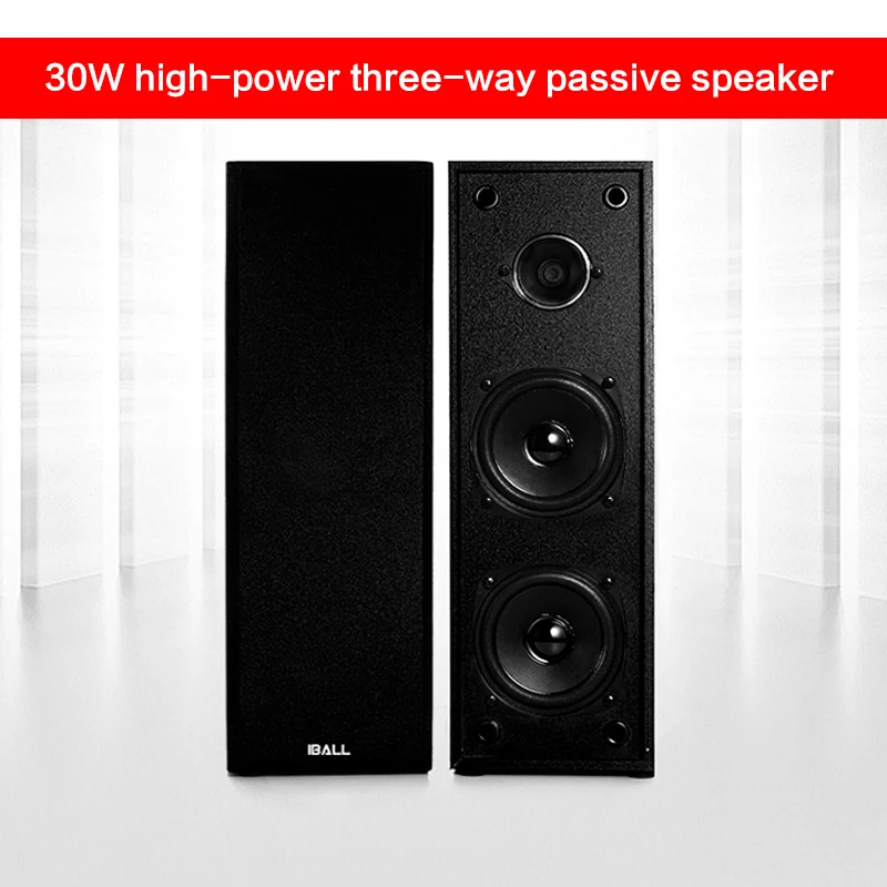 30W home High-power Three-way Speaker Passive HiFi Bookshelf Speaker Computer Satellite Audio Fever High-fidelity Desktop Audio 
30W home High-power Three-way Speaker Passive HiFi Bookshelf Speaker Computer Satellite Audio Fever High-fidelity Desktop Audio