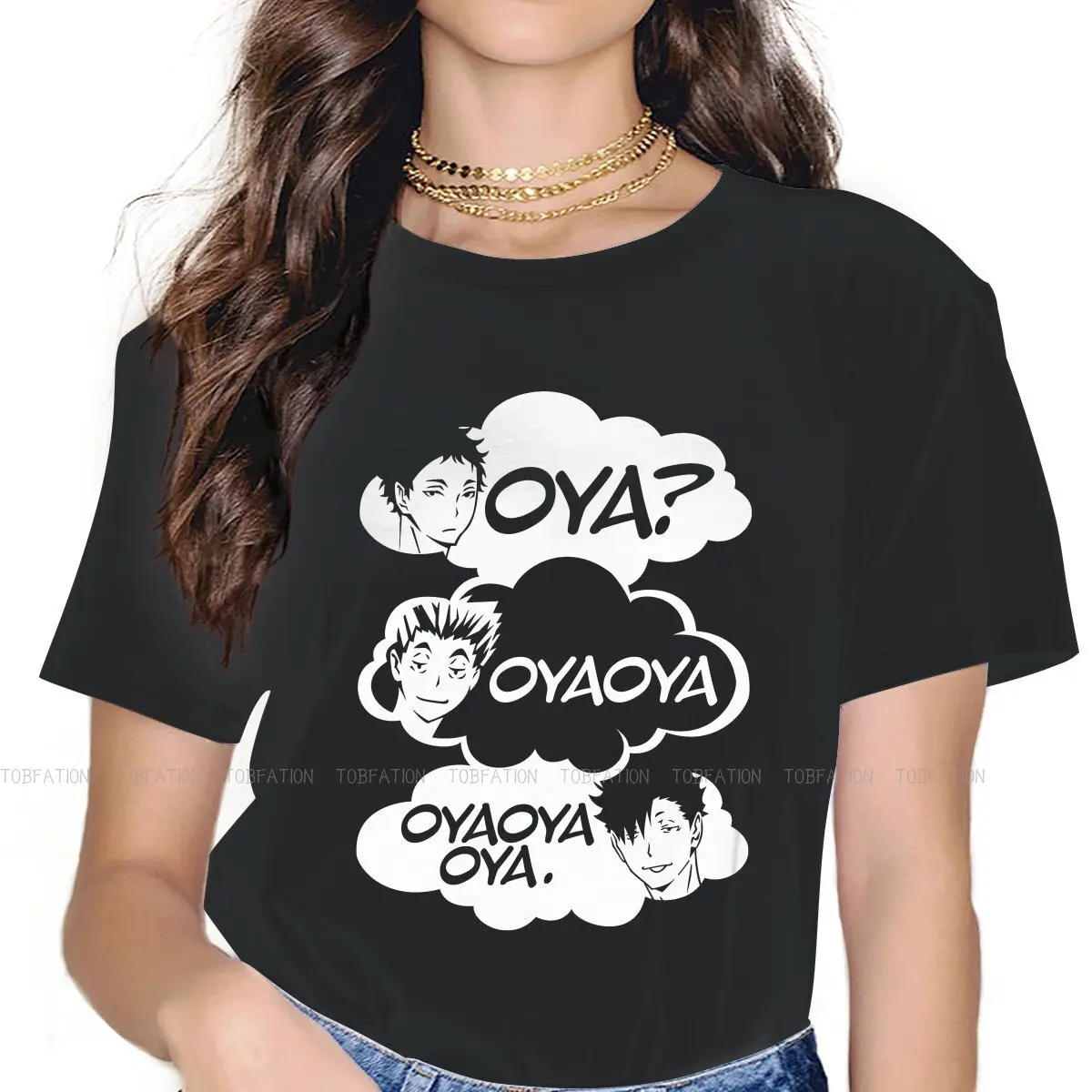 Oya Women's T Shirt Haikyuu Girls Tees Harajuku O-neck Tops Basic Tshirt 4XL Oversized Hipster
Oya Women's T Shirt Haikyuu Girls Tees Harajuku O-neck Tops Basic Tshirt 4XL Oversized Hipster