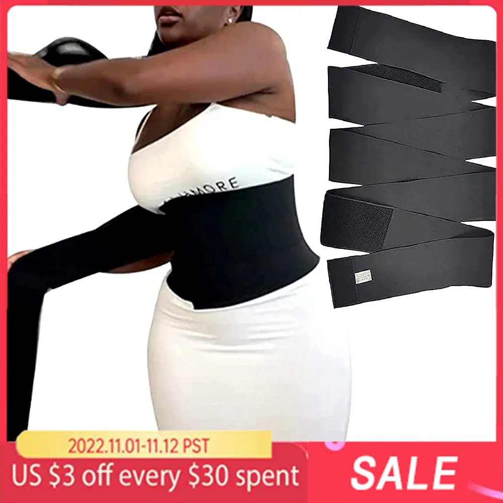 Waist Trainer Bandage Wrap for Women Invisible Wrap Waist Trainer Tape Wrapped Lumbar Support Belt Shapewear
Waist Trainer Bandage Wrap for Women Invisible Wrap Waist Trainer Tape Wrapped Lumbar Support Belt Shapewear