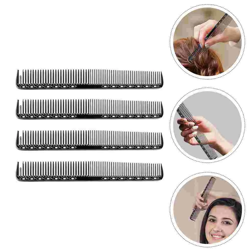 4pcs Hairdressing Comb Durable Practical Salon Comb Styling Comb for Barber Travel
4pcs Hairdressing Comb Durable Practical Salon Comb Styling Comb for Barber Travel