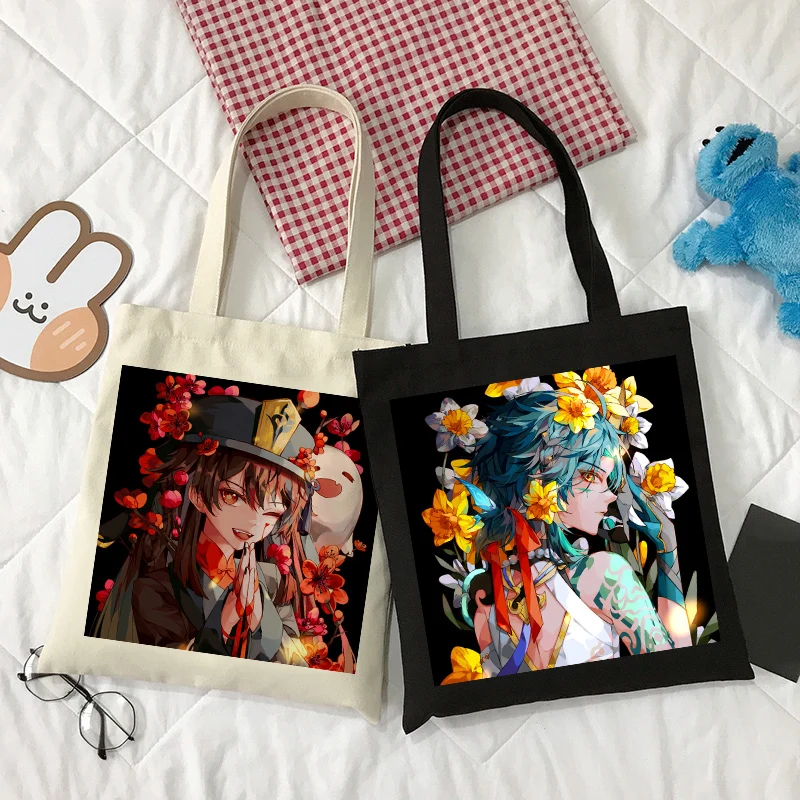 Japanese Harajuku Large Capacity Vintage Y2k Handbag Genshin Impact Fashion Canvas Shopper Bags Women's Gothic Punk Shoulder Bag
Japanese Harajuku Large Capacity Vintage Y2k Handbag Genshin Impact Fashion Canvas Shopper Bags Women's Gothic Punk Shoulder Bag