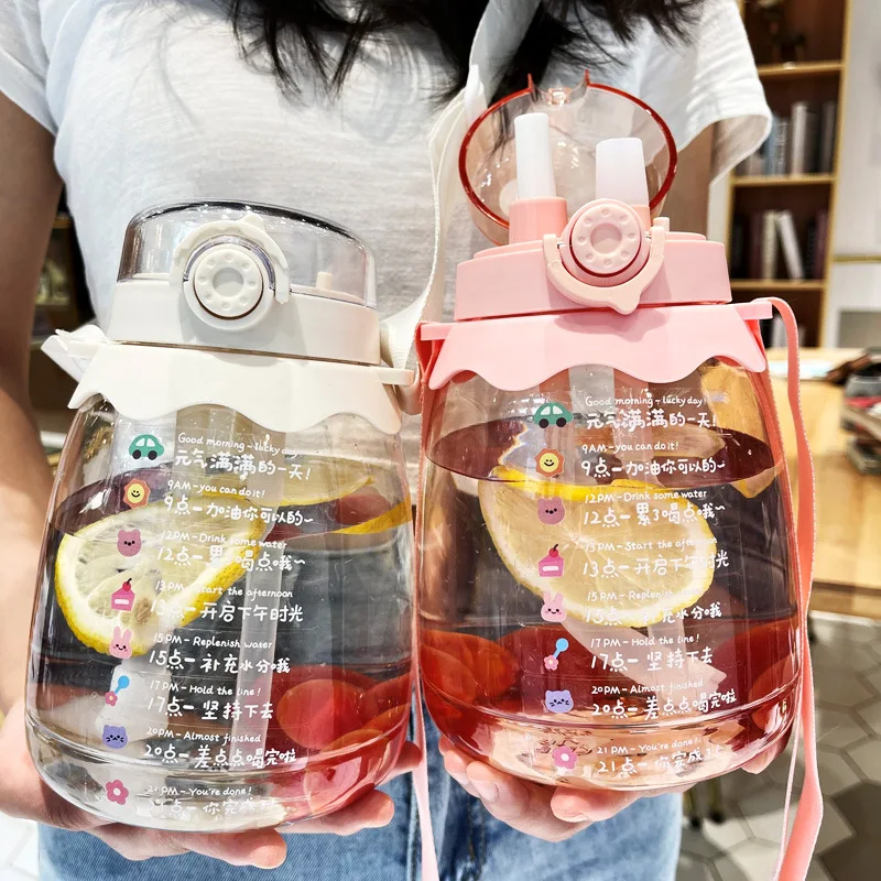 Youmaisou Kawaii 1300 ML Large-Capacity Outdoor Sports Bottle With Straw Juice Drink Portable Children's Girl Water Cup
Youmaisou Kawaii 1300 ML Large-Capacity Outdoor Sports Bottle With Straw Juice Drink Portable Children's Girl Water Cup