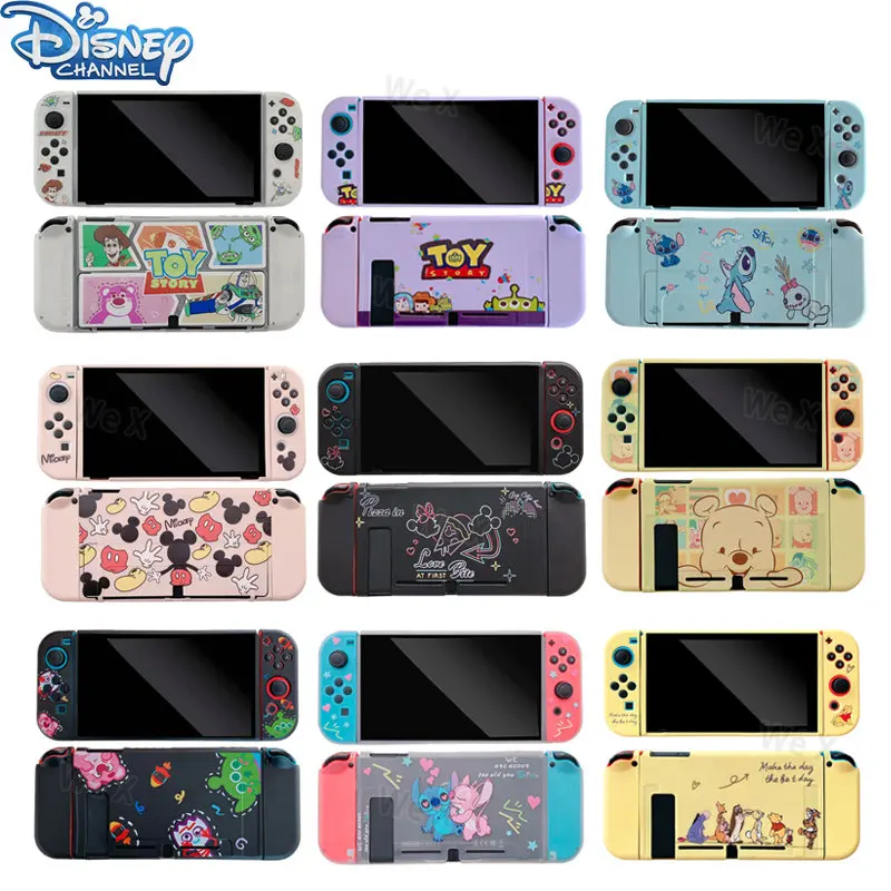 Мягкий чехол для игровой консоли Disney Stitch с героями мультфильмов, защитный чехол для Nintendo Switch OLED, силиконовый защитный чехол, аксессуары для Nintendo
Мягкий чехол для игровой консоли Disney Stitch с героями мультфильмов, защитный чехол для Nintendo Switch OLED, силиконовый защитный чехол, аксессуары для Nintendo