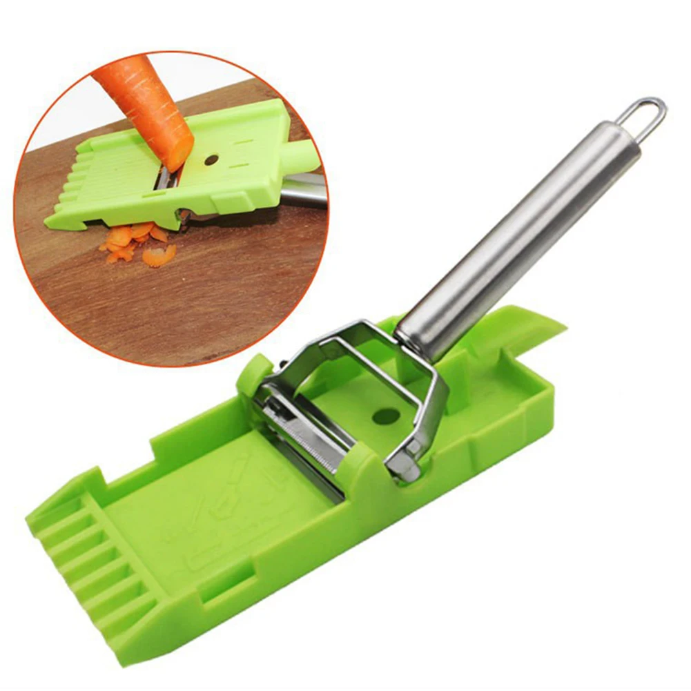1pc For Kitchen Vegetable Peeler Manual Melon Planer Double-Head Household Multi-function Stainless Steel Fruit Vegetable Peeler
1pc For Kitchen Vegetable Peeler Manual Melon Planer Double-Head Household Multi-function Stainless Steel Fruit Vegetable Peeler