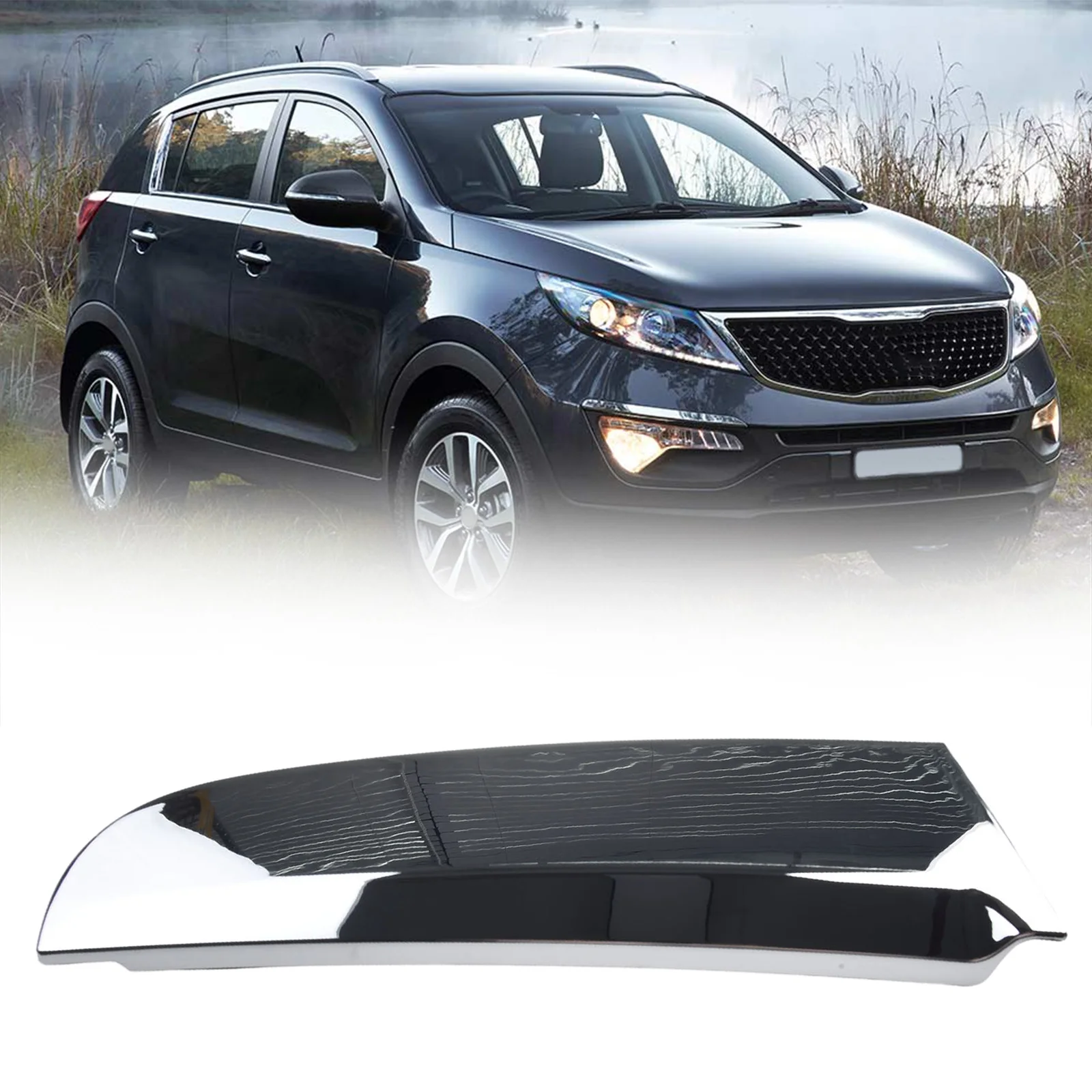 Automotive Interior Left Rear Door Pillar Molding Vehicle Replacement Easy Installation For Kia Sportage 2011-2016 Chrome
Automotive Interior Left Rear Door Pillar Molding Vehicle Replacement Easy Installation For Kia Sportage 2011-2016 Chrome