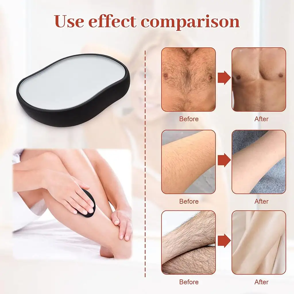 Crystal Hair Eraser Magic Painless Hair Remover Fast Easy Crystal Hair Removal for Men and Women Soft Smooth Silky Skin Black
Crystal Hair Eraser Magic Painless Hair Remover Fast Easy Crystal Hair Removal for Men and Women Soft Smooth Silky Skin Black