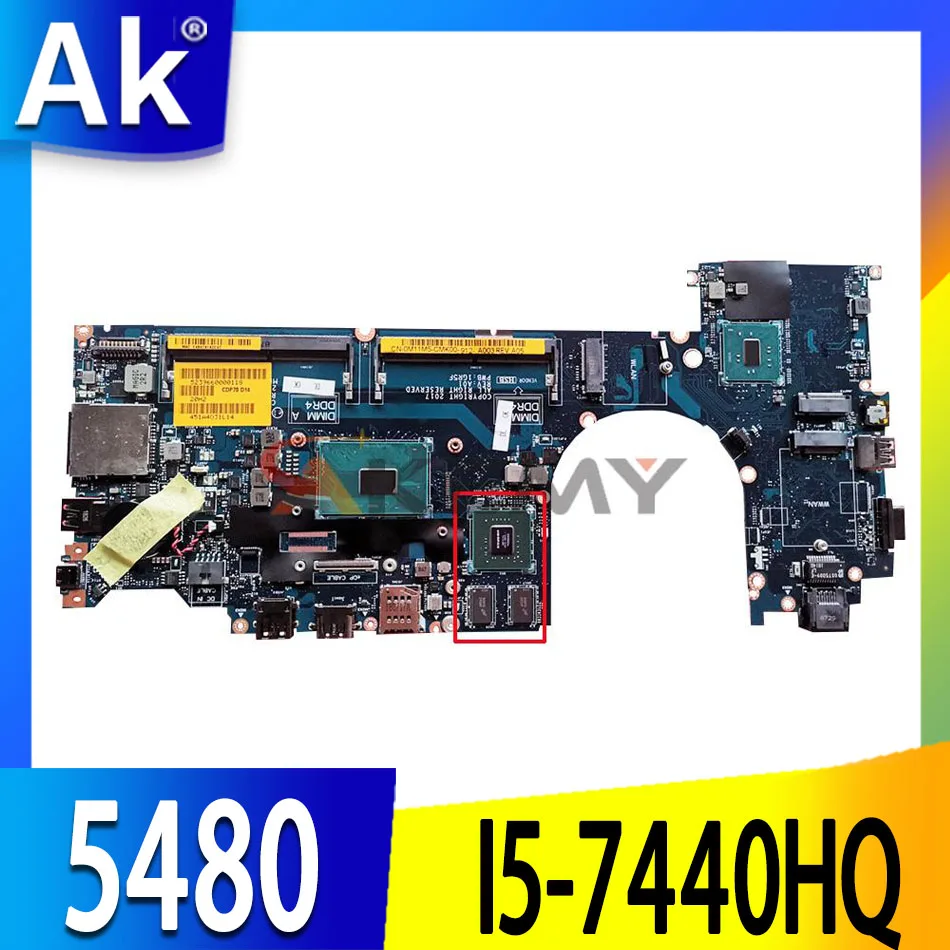 Akemy brand NEW I5-7440HQ Laptop Motherboard FOR Dell Latitude 5480 CN-0M11M5 M11M5 CDP70 LA-E142P 2G-GPU Mainboard 100%tested
Akemy brand NEW I5-7440HQ Laptop Motherboard FOR Dell Latitude 5480 CN-0M11M5 M11M5 CDP70 LA-E142P 2G-GPU Mainboard 100%tested