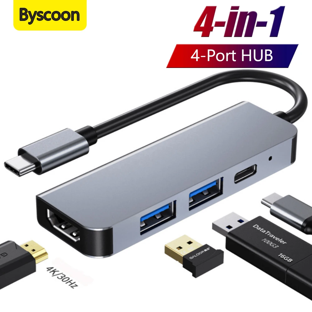 Byscoon Type C HUB To HDMI-4K USB 3.0 Type-C PD 87W Adapter For Huawei Macbook Pro iPad Tablet Accessories Notebook Dock Station
Byscoon Type C HUB To HDMI-4K USB 3.0 Type-C PD 87W Adapter For Huawei Macbook Pro iPad Tablet Accessories Notebook Dock Station