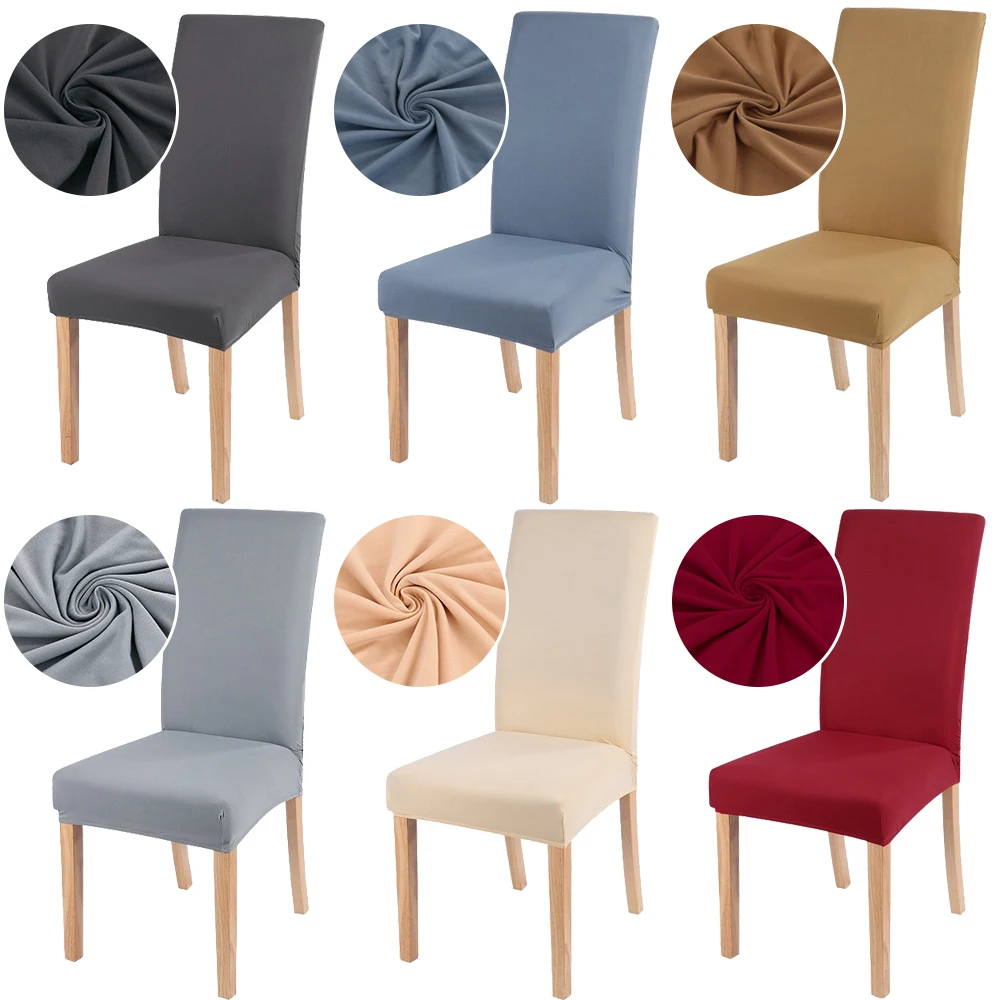 1/2/4/6-PCS Elasticity Chair Covers for Dining Room Solid Color Chair Cover Seat Slipcover for Dining Chair Washable Removable
1/2/4/6-PCS Elasticity Chair Covers for Dining Room Solid Color Chair Cover Seat Slipcover for Dining Chair Washable Removable