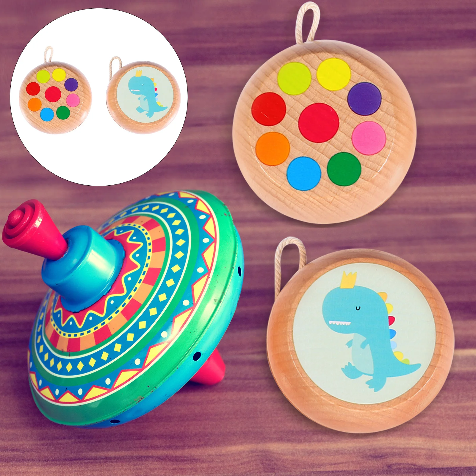 2 Pcs Wooden Yo-yo Educational Responsive Ball Toy Baby Toys Kids Boys Puzzle Fidget Music Plaything
2 Pcs Wooden Yo-yo Educational Responsive Ball Toy Baby Toys Kids Boys Puzzle Fidget Music Plaything