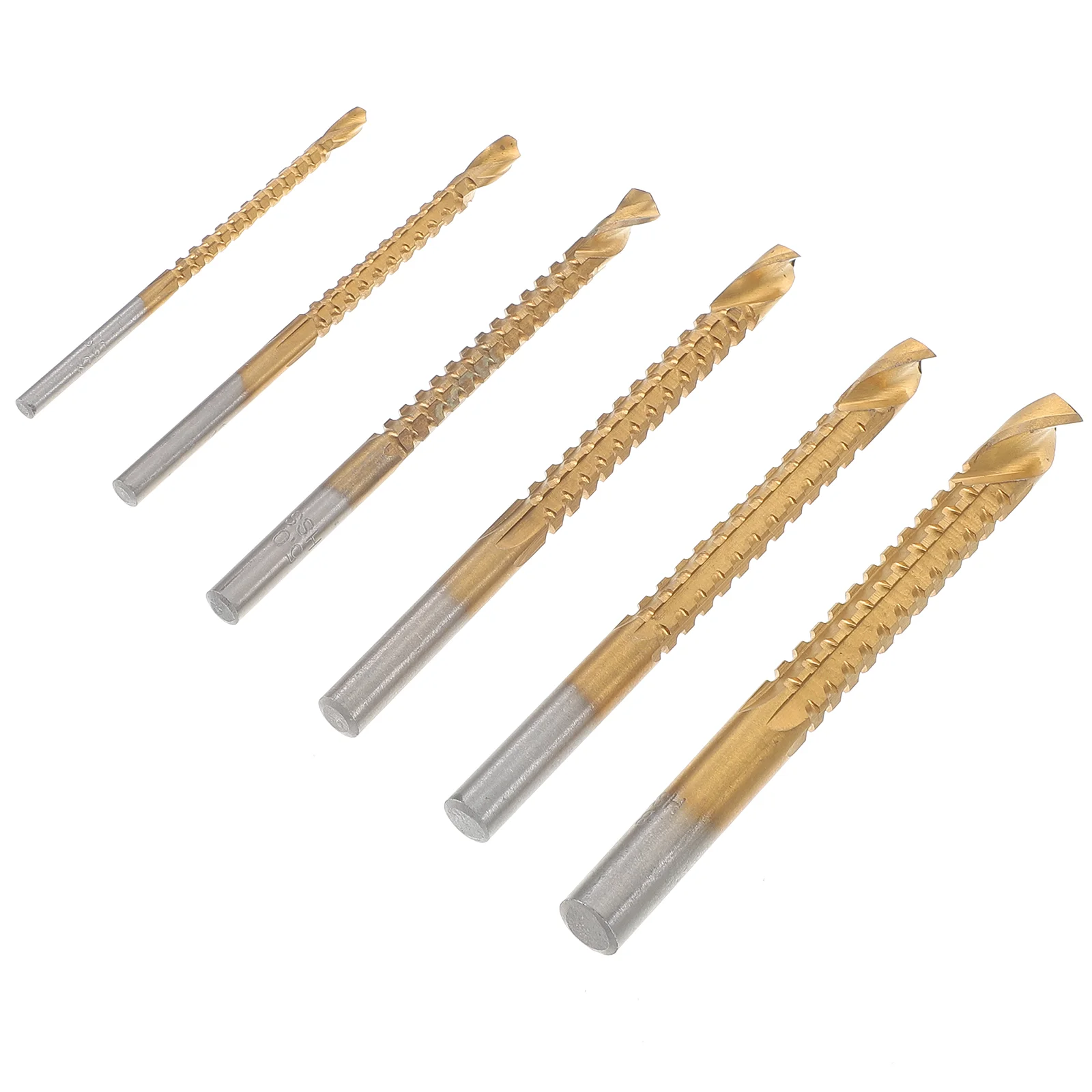 1 Set Serrated Grooving Bit Spiral Saw Drill Bit For Carpenter Metal Glass 
1 Set Serrated Grooving Bit Spiral Saw Drill Bit For Carpenter Metal Glass