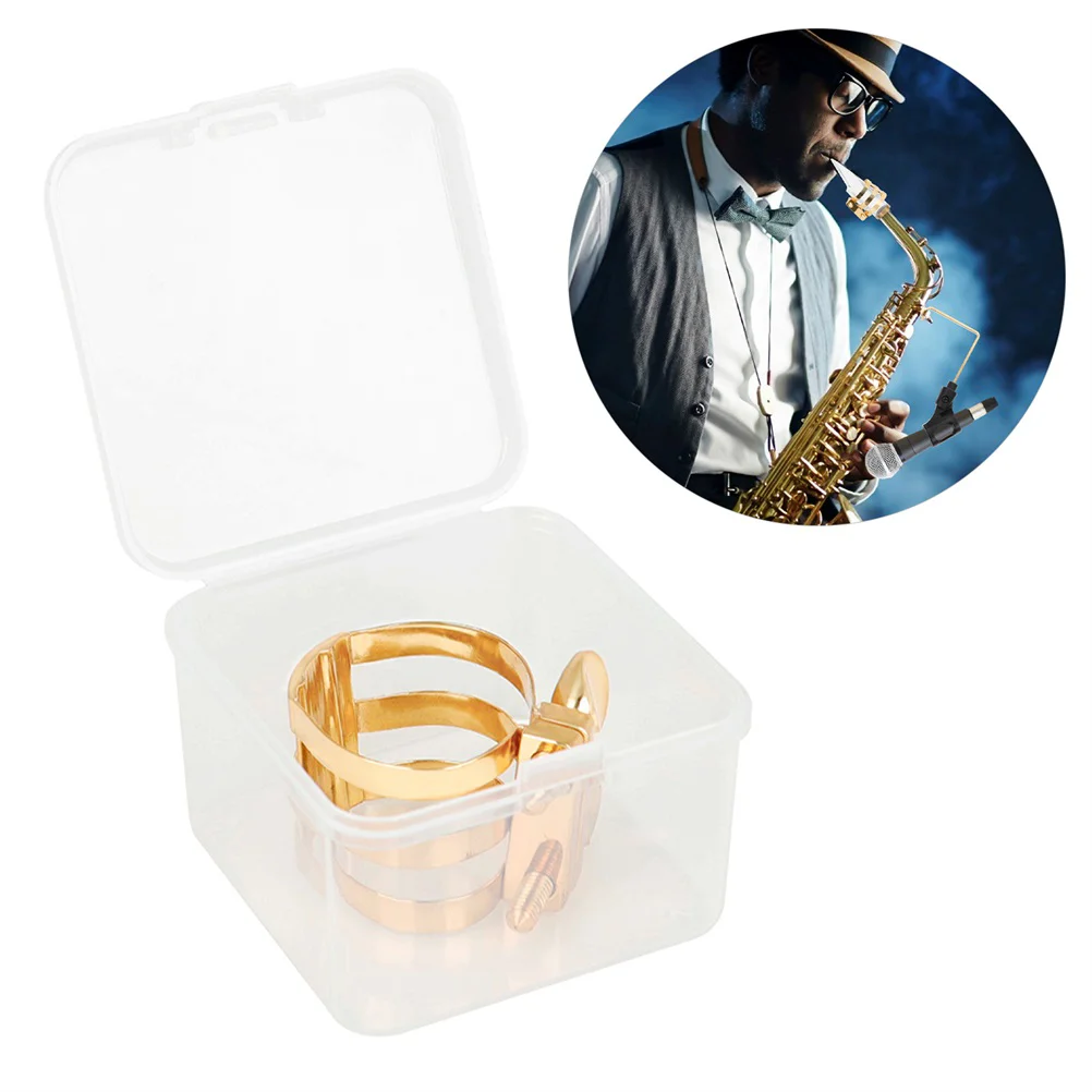 Alto Saxophone Simple Clamp Pipe Wind Instrument Parts Abs Brass Ligature Clip
Alto Saxophone Simple Clamp Pipe Wind Instrument Parts Abs Brass Ligature Clip