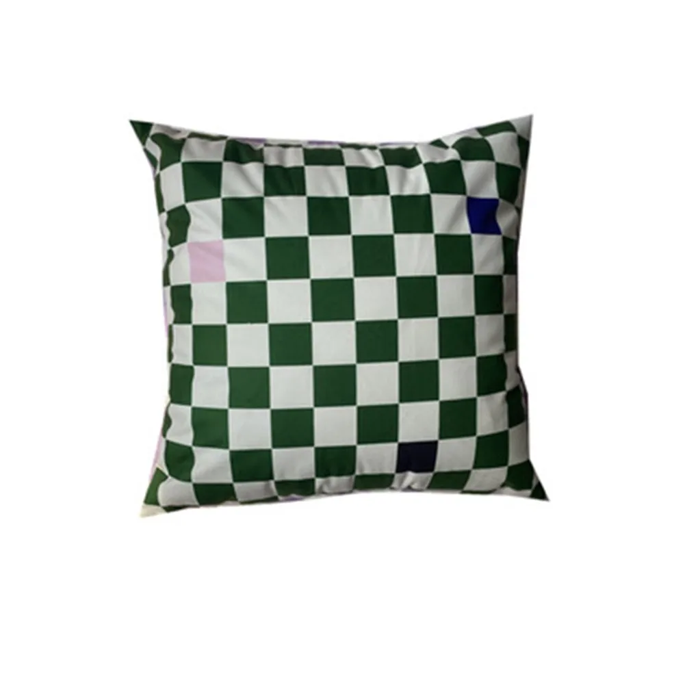 Sofa Pillowslip Pillowcase Lounge Bedroom Checked Decorative Cushion Cover Fabric Green Plaid Smooth Sofa Cushion
Sofa Pillowslip Pillowcase Lounge Bedroom Checked Decorative Cushion Cover Fabric Green Plaid Smooth Sofa Cushion