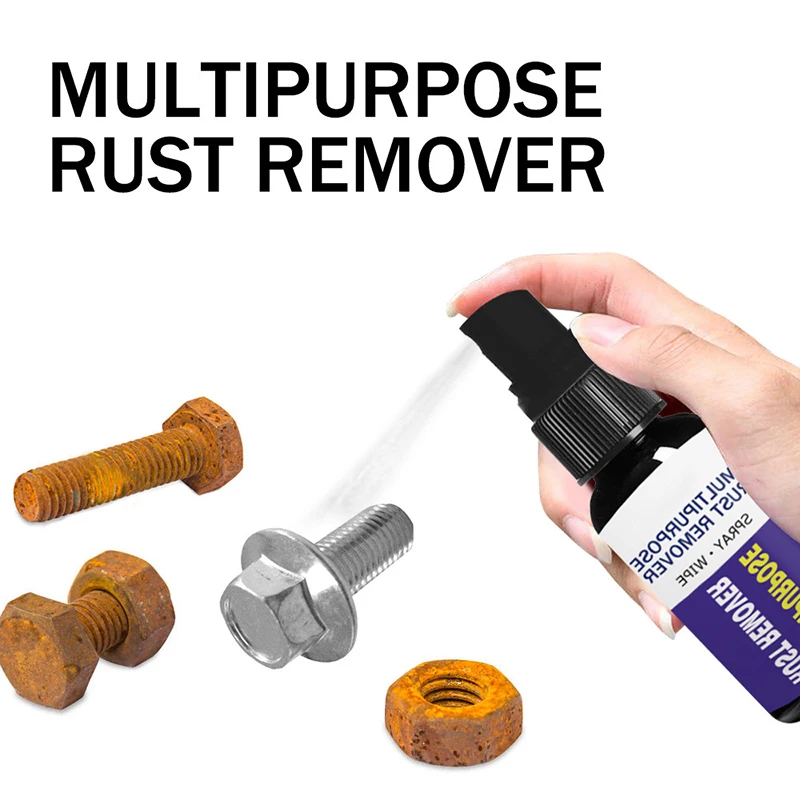 Rust Removal Spray Easy to Apply Rust Stain Remover Car Surface Cleaning Tool 30/50/100ml Household Cleaning Chemicals WWO66
Rust Removal Spray Easy to Apply Rust Stain Remover Car Surface Cleaning Tool 30/50/100ml Household Cleaning Chemicals WWO66