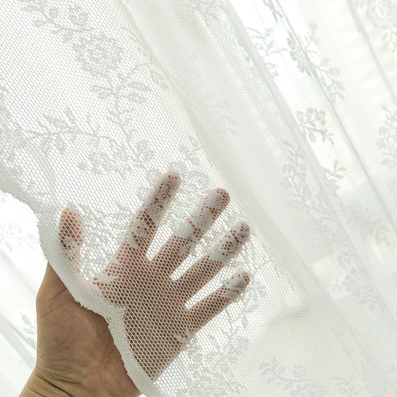 HOT 2PC/Set Lace White Sheer Curtains For Living Room Bedroom Window Treatment Finished Voile Drape Blinds W57inch
HOT 2PC/Set Lace White Sheer Curtains For Living Room Bedroom Window Treatment Finished Voile Drape Blinds W57inch