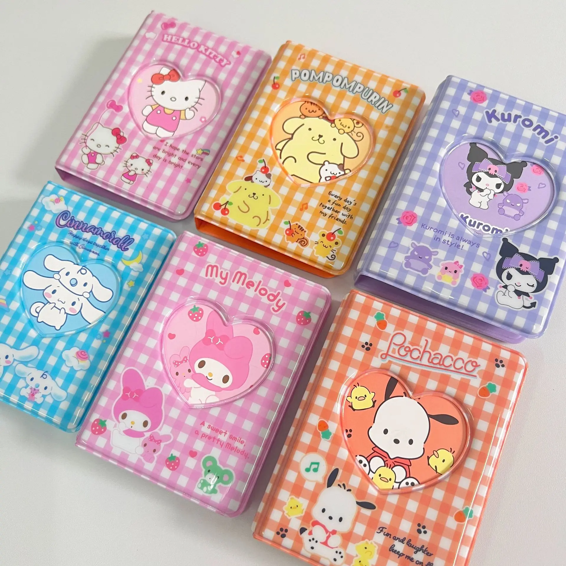 Kawaii Sanrio Cinnamoroll Mini Small Photo Album Card Book Anime Cartoon Kuromi Photo Collection Storage Book Folder
Kawaii Sanrio Cinnamoroll Mini Small Photo Album Card Book Anime Cartoon Kuromi Photo Collection Storage Book Folder