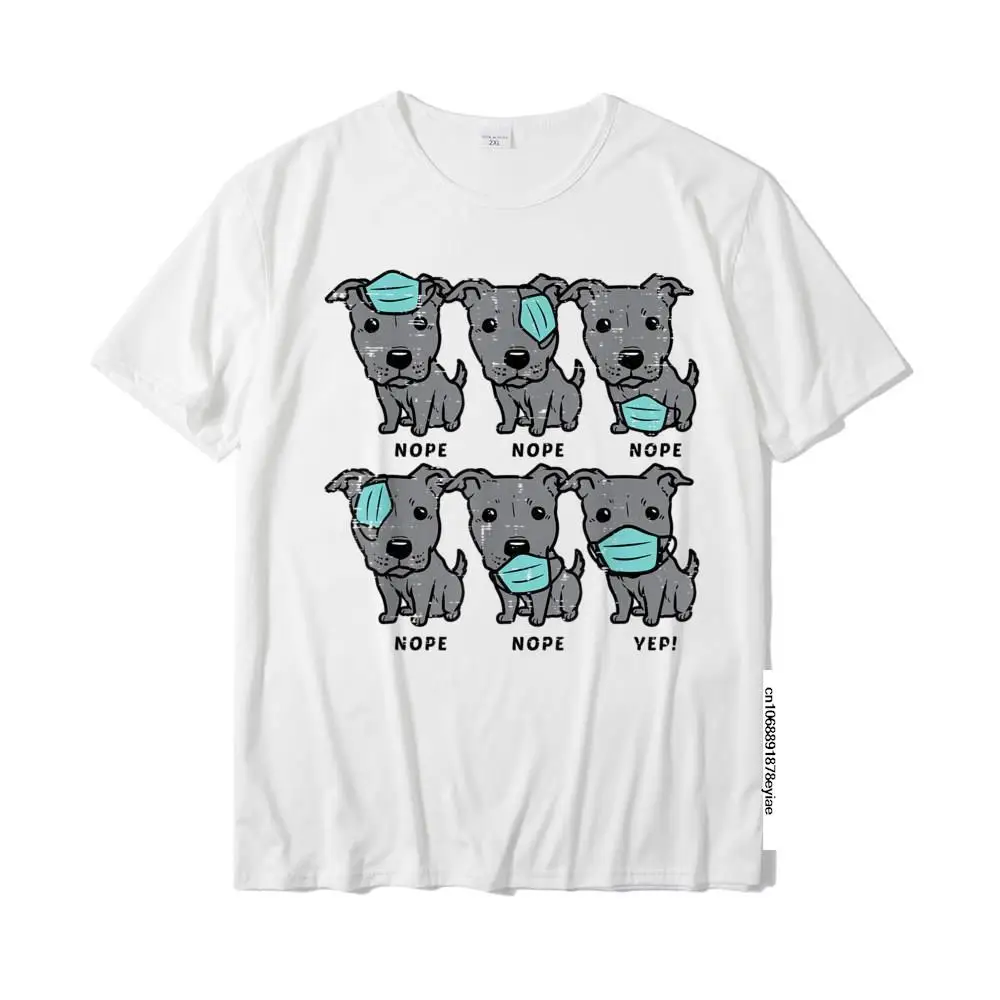 Pitbull Wearing Mask Social Distancing Quarantine Dog Gift T-Shirt Top T-Shirts Rife Student Tops Shirts Cotton
Pitbull Wearing Mask Social Distancing Quarantine Dog Gift T-Shirt Top T-Shirts Rife Student Tops Shirts Cotton
