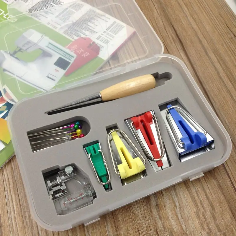 Machine Tools Sets Binding Sewing Multifunction Sewing Bias Tape Maker Sewing Tools DIY Patchwork Quilting Tool
Machine Tools Sets Binding Sewing Multifunction Sewing Bias Tape Maker Sewing Tools DIY Patchwork Quilting Tool